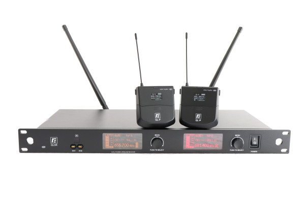 Радиосистема RFIntell QL5R/QL-P-A 651,800-683,400 МГц, двухканальная Радиосистема RFIntell QL5R/QL-P-A 651,800-683,400 МГц, двухканальная