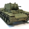 Сборная модель ZVEZDA Советский тяжелый танк образца 1940 г. с пушкой Л-11 КВ-1, под. набор, 1/35