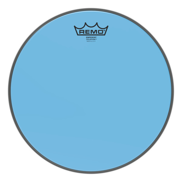 REMO BE-0312-CT-BU Emperor® Colortone™ Blue Drumhead, 12' цветной двухслойный прозрачный пластик, голубой