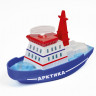 Игрушка конструктор Детский кораблик Арктика 8 деталей
