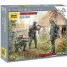 Сборные солдатики ZVEZDA Немецкая пехота 1939-1942гг, 1/72