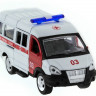 Машина "АВТОПАНОРАМА" инерц. "ГАЗель" (скорая) 1/50, в/к 14,5*8*5,5 см