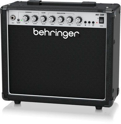 Комбоусилитель Behringer HA-20R двухканальный гитарный Комбоусилитель Behringer HA-20R двухканальный гитарный