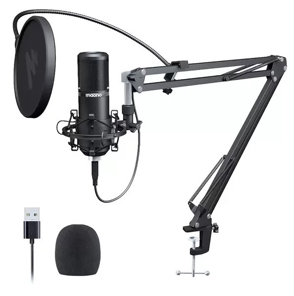 USB микрофон Maono AU-PM420 конденсаторный кардиоидный USB микрофон Maono AU-PM420 конденсаторный кардиоидный