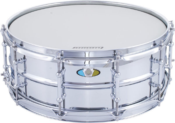 Малый барабан LUDWIG LU5514SL 14"*5,5" Supralite, цвет хром