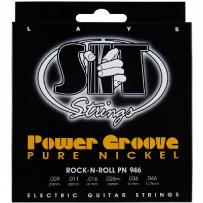SIT PN946 POWER GROOVE Rock-n-Roll струны для электрогитары (9-11-16-26-36-46) легкого натяжения