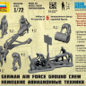 Сборные солдатики ZVEZDA Немецкие авиатехники, 1/72