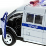 Машина "АВТОПАНОРАМА" инерц. "ГАЗель"(полиция) 1/50, в/к 14,5*8*5,5 см