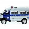 Машина "АВТОПАНОРАМА" инерц. "ГАЗель"(полиция) 1/50, в/к 14,5*8*5,5 см