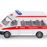Микроавтобус Siku 1083RUS Скорая медицинская служба 1/50, белый