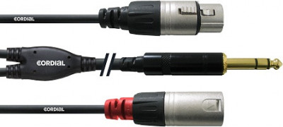 Кабель Y-адаптер Cordial CFY 3 VFM