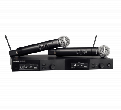 Радиосистема SHURE SLXD24DE/SM58 H56 двухканальная