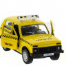 Машина "АВТОПАНОРАМА" инерц. ВАЗ 2121 1/50, в/к 12*7*5,5 см, желтая