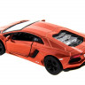 Машина Kinsmart LAMBORGHINI AVENTADOR LP 700-4 инерция (1/12шт.) 1:38 б/к