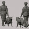 Истребители танков с собаками 1/35