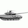 Сборная модель ZVEZDA Российский основной боевой танк Т-90, 1/35