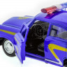 Машина "АВТОПАНОРАМА" инерц. ГАЗ-21 (милиция) 1/43, в/к 14*7*5,5 см