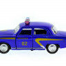Машина "АВТОПАНОРАМА" инерц. ГАЗ-21 (милиция) 1/43, в/к 14*7*5,5 см