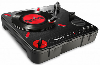Портативный виниловый DJ-проигрыватель NUMARK PT01 SCRATCH
