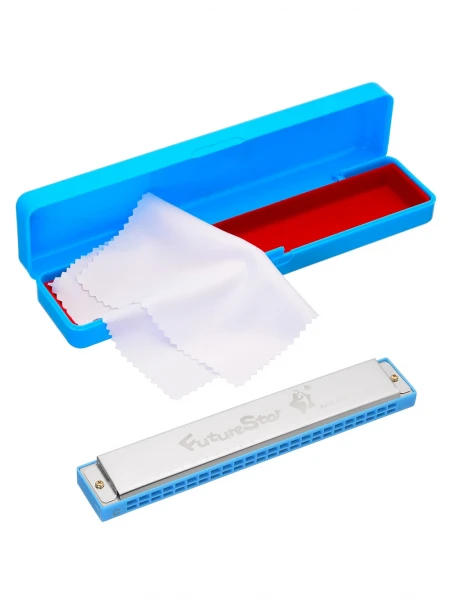 Губная гармошка Future Star QF-2419 SV LBL "C"