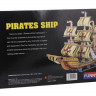 3D пазлы из пенокартона ПИРАТСКИЙ КОРАБЛЬ (79 деталей)