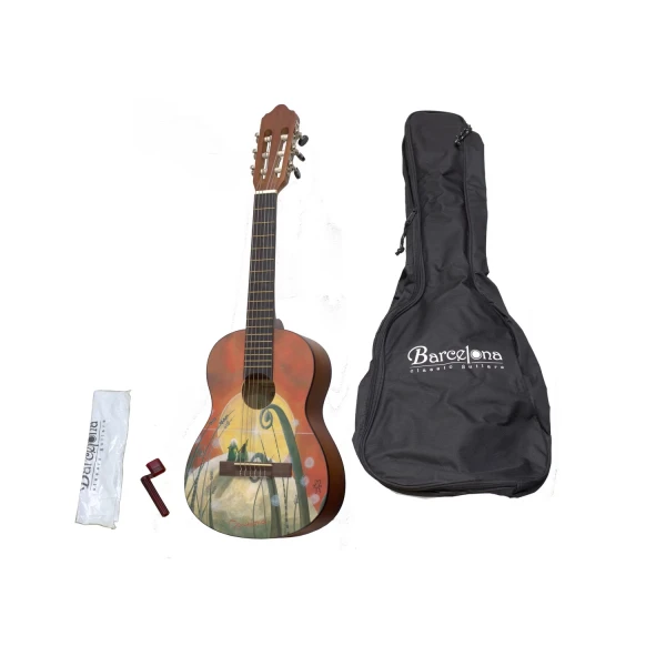 Классическая гитара BARCELONA CG10K/COLLINE 1/4  с чехлом
