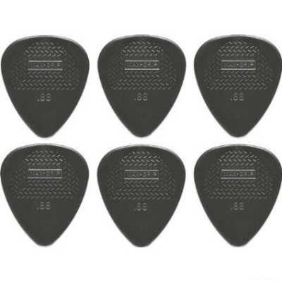 DUNLOP 449R.88 Max-Grip Nylon Standard набор медиаторов .88 мм 72 шт