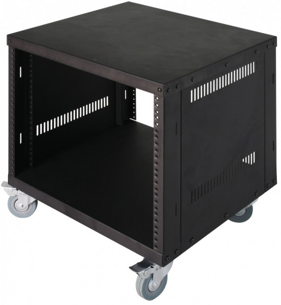 Рэковая стойка на колёсах Superlux RS908 с боковинами 19", 8U