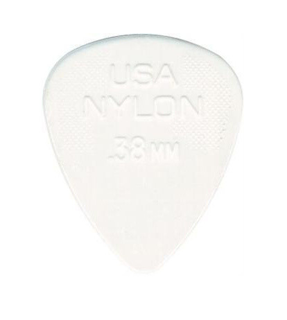 DUNLOP 44P.38 Nylon Standard упаковка медиаторов 0.38мм, (12шт.)