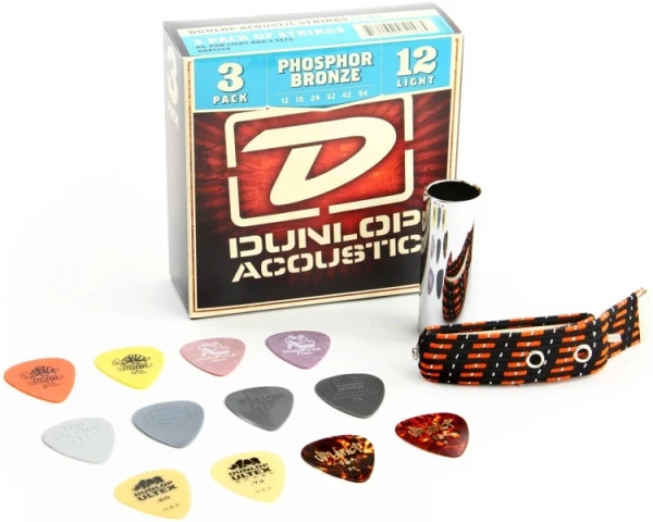 DUNLOP GA24 Acoustic GIG Pack набор аксессуаров для акустической гитары