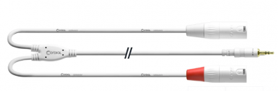 Кабель Y-адаптер Cordial CFY 3 WMM-SNOW