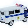 Машина "АВТОПАНОРАМА" инерц. УАЗ (ДПС) 1/50, в/к 12*7*5,5 см