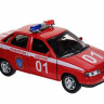 Машина Autotime "LADA 110" пожарная охрана 1:36