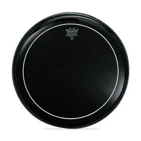 REMO ES-0612-PS EBONY 12' PINSTRIPE черный двойной пластик