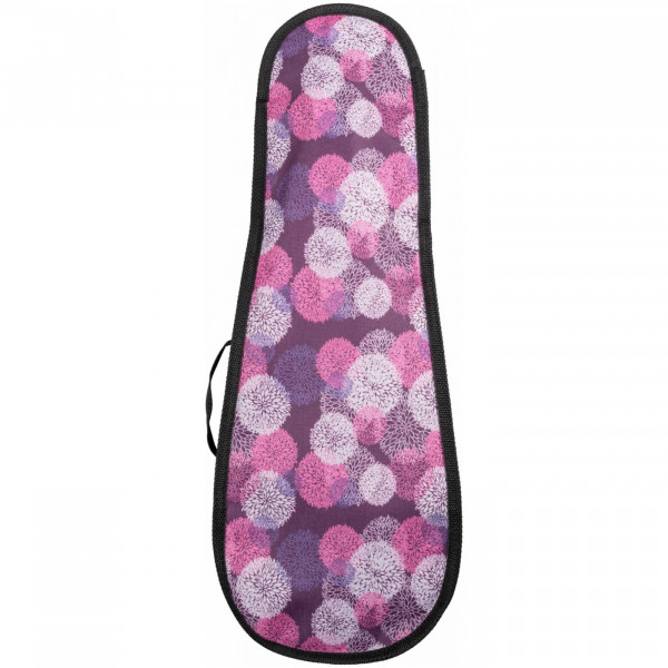 Чехол для укулеле FLIGHT FBU-8030 ROUND ремень без утеплителя, рисунок - круги