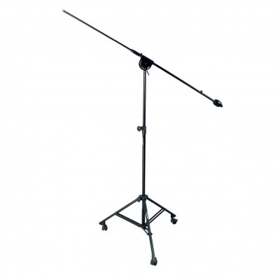 PROEL PRO400 профессиональная микрофонная стойка, тренога, телескопический журавль, на колёсах