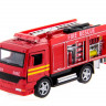 Машина Kinsmart Пожарная машина Rescue Fire Engine инерция (1/12шт.) б/к