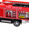 Машина Kinsmart Пожарная машина Rescue Fire Engine инерция (1/12шт.) б/к
