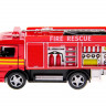Машина Kinsmart Пожарная машина Rescue Fire Engine инерция (1/12шт.) б/к
