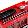 Машина Kinsmart Пожарная машина Rescue Fire Engine инерция (1/12шт.) б/к