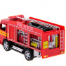 Машина Kinsmart Пожарная машина Rescue Fire Engine инерция (1/12шт.) б/к
