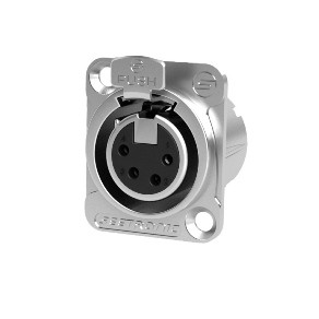Панельный разъем Seetronic MK4F2C XLR тип D, "мама"
