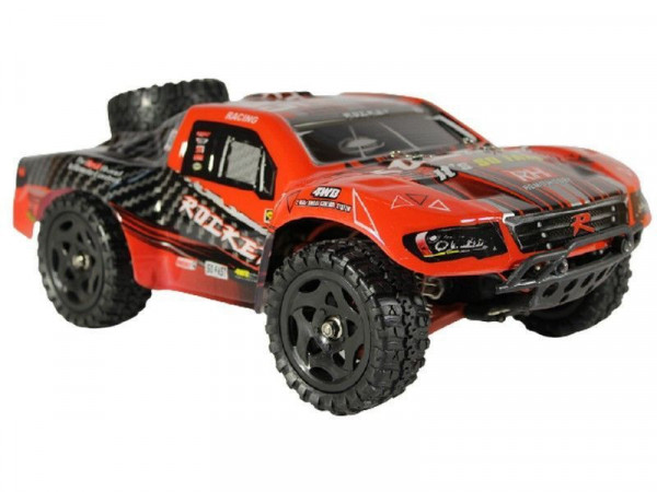 Радиоуправляемый шорт-корс Remo Hobby Rocket Brushless UPGRADE V2.0 (красный) 4WD 2.4G 1/16 RTR