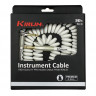 Кабель инструментальный витой Kirlin IPK-222PFGL 9.1M WHE