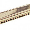 Губная гармошка хроматическая HOHNER Super 64C 7583/64 C gold (M758364)
