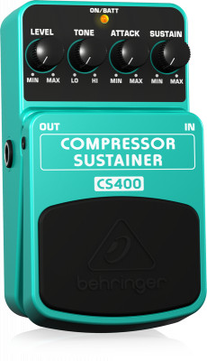 Педаль эффектов Behringer COMPRESSOR/ SUSTAINER CS400 обработки
