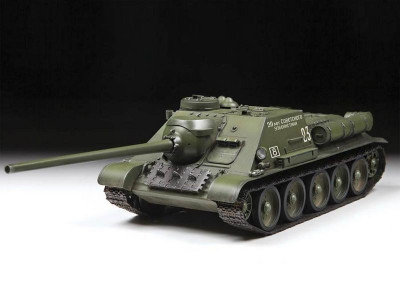 Сборная модель ZVEZDA Советский истребитель танков СУ-100, 1/35