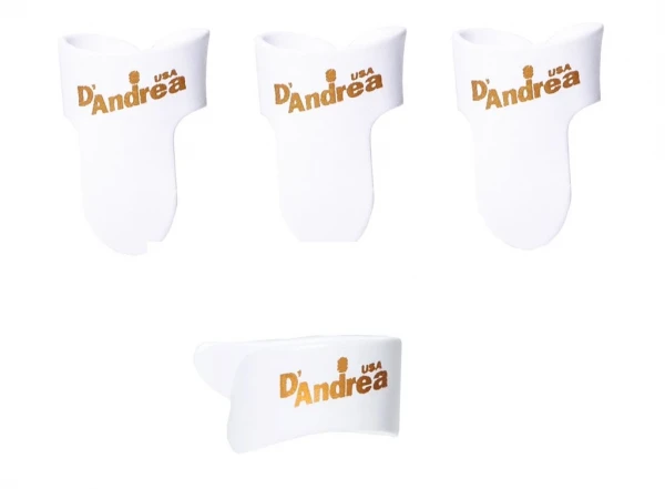 Набор медиаторов коготь D'Andrea R4 PAC LG TF WHT, 4 шт