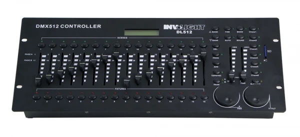 Involight DL512 - DMX-контроллер 16 приборов до 32-х каналов