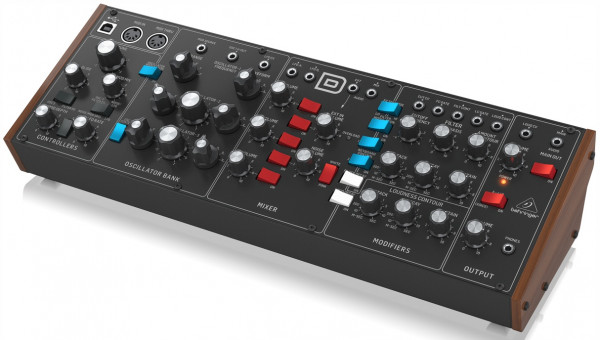 Синтезатор Behringer MODEL D полностью аналоговый Синтезатор Behringer MODEL D полностью аналоговый
